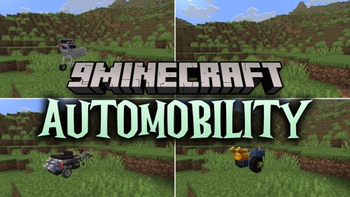 Automobility 9minecraft Mod (26.2, 1.21.11) - Build and Race Custom Cars Across Your World