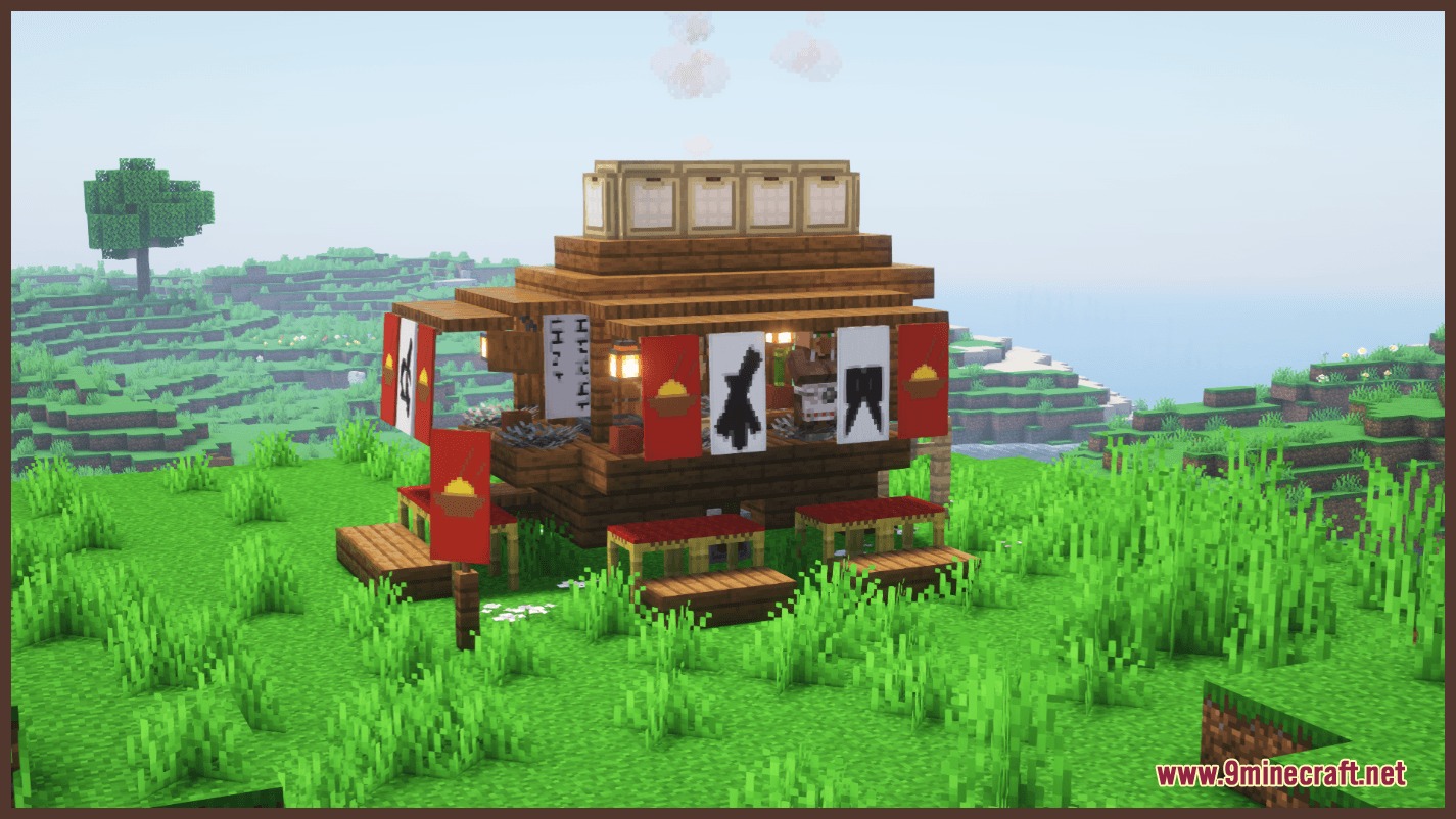 Bamboo Street Bites Mod adds a cozy Asian food cart to the world
