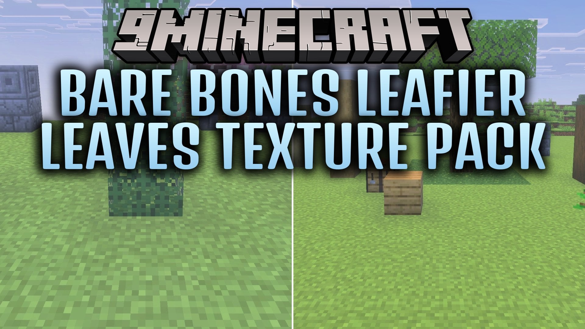 Bare Bones Leafier Leaves Texture Pack