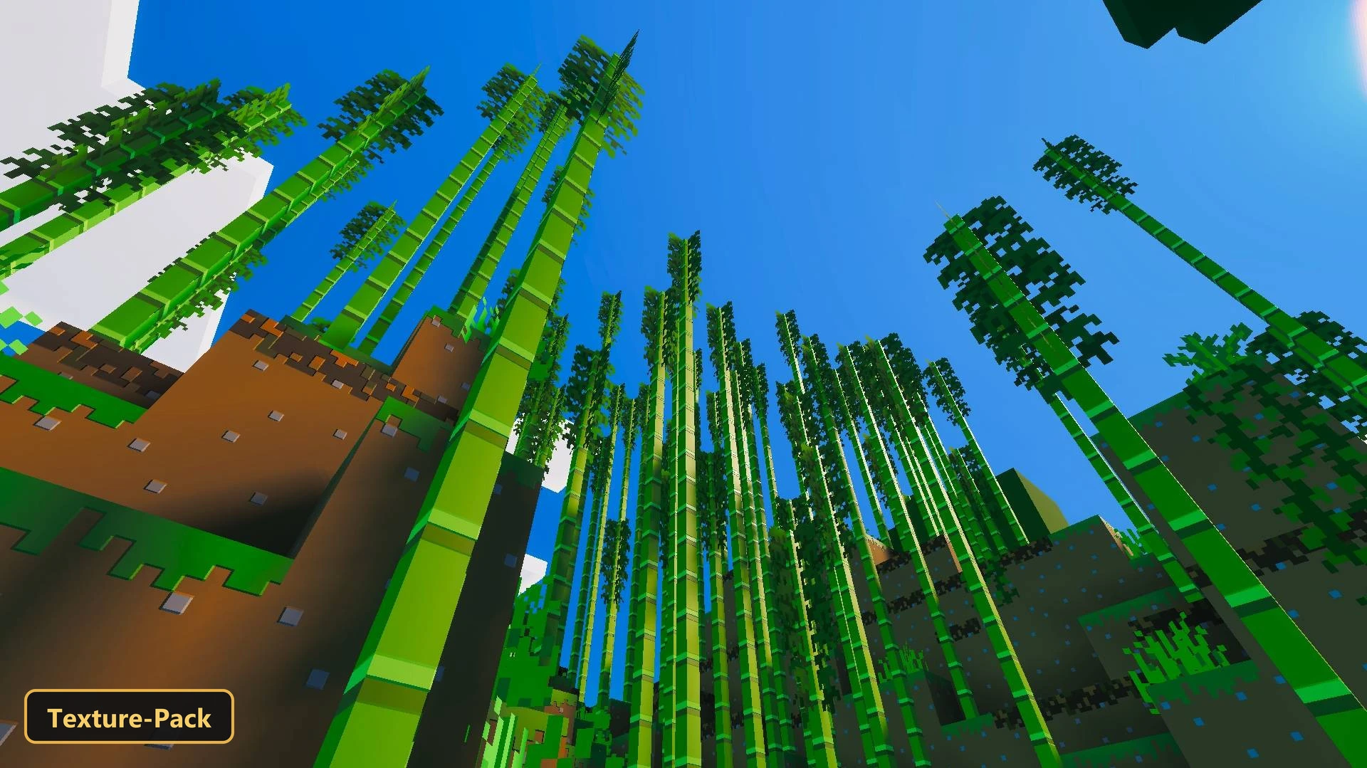 Bare Bones PBR x128 (26+, 1.21) – MCPE/Bedrock Texture Pack — screenshot 1