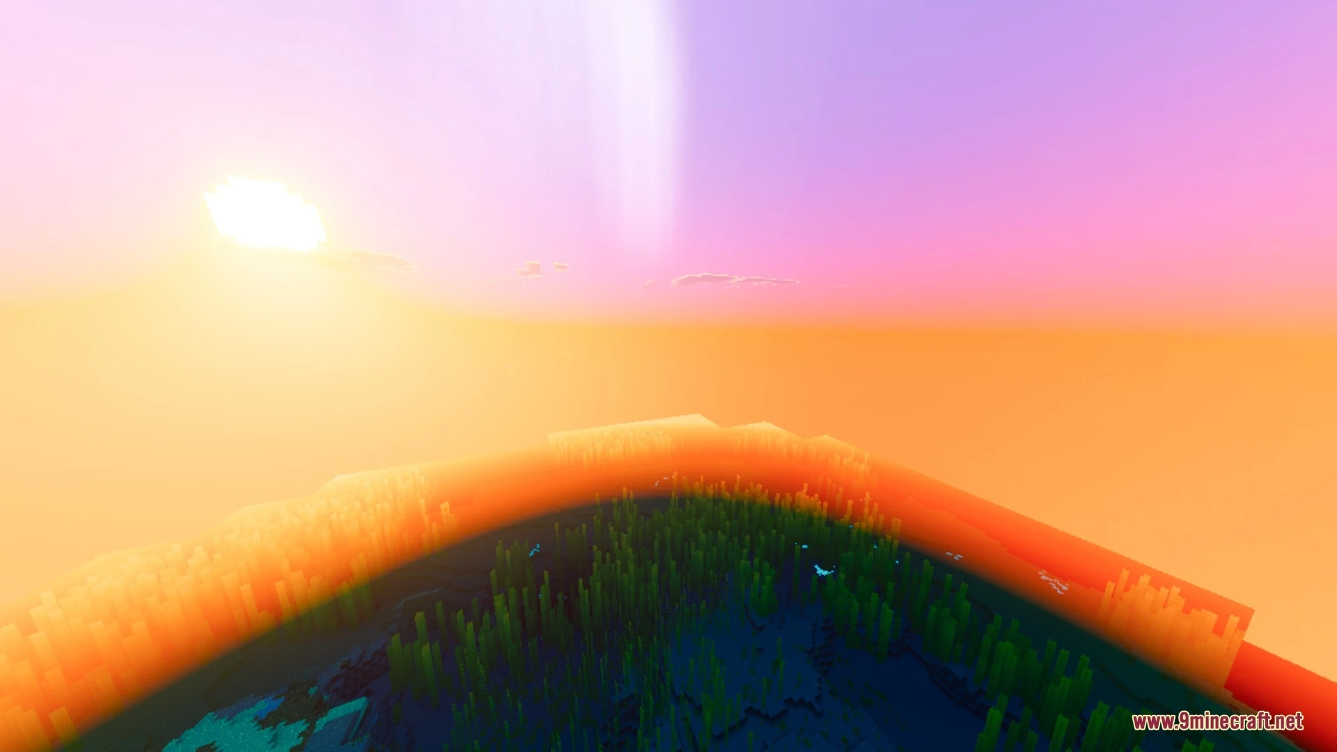 Basic Visuals Shader (26.x, 1.21) – Vibrant Skies and Night Auroras — screenshot 2