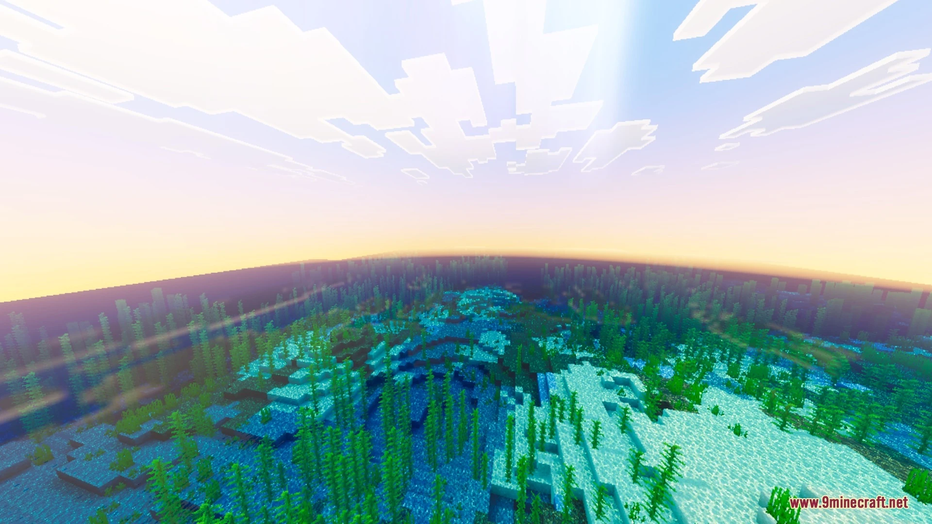 Basic Visuals Shader (26.x, 1.21) – Vibrant Skies and Night Auroras — screenshot 3