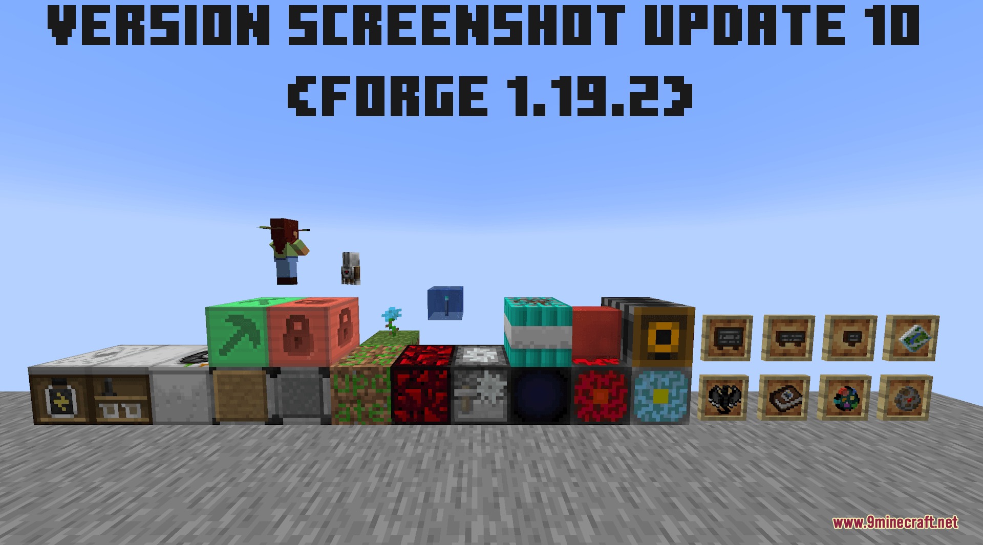 Bedrock Stuff for Java Forge Fabric Neo Forge Mod Screenshot 2