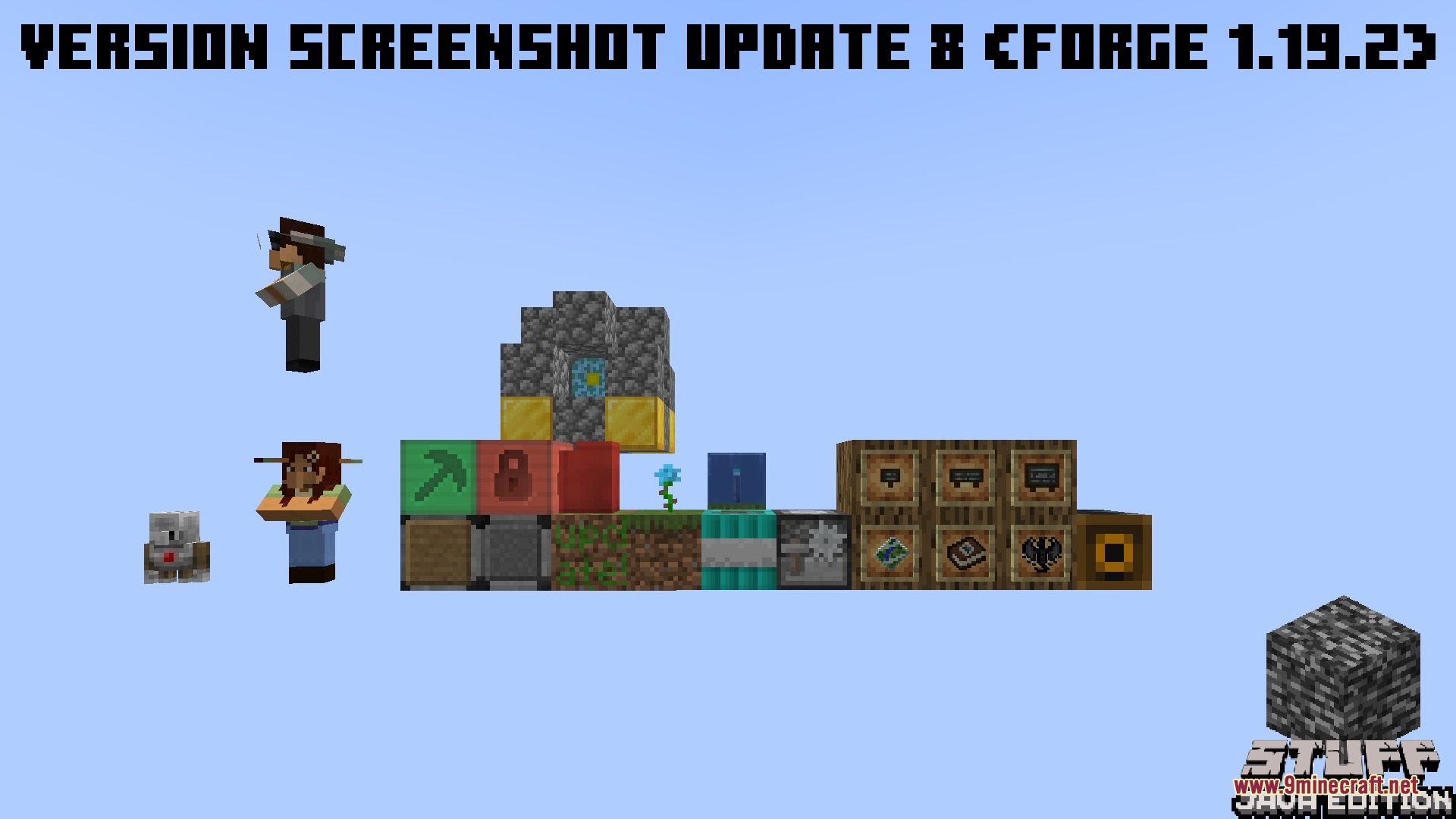 Bedrock Stuff for Java Forge Fabric Neo Forge Mod Screenshot 3