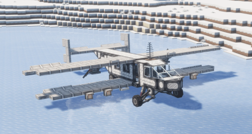 BeechCraft Research Plane Schematic Thumbnail