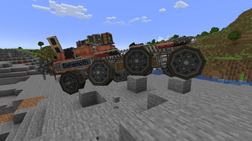 Behemoth 8x8 Backbone Offroader like a Tatra 8x8 Schematic (1.21.x) - Heavy Duty 8x8 Amphibious