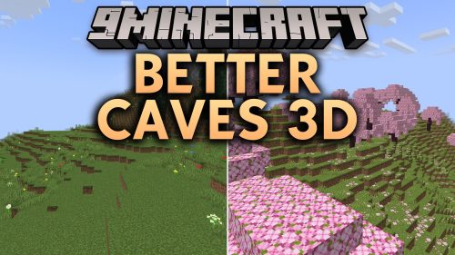 Better Caves 3D Resource Pack (1.21.11, 1.21.1) - Luminous 3D Depth