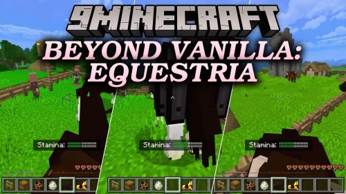Beyond Vanilla Equestria Addon (1.21) - Realistic Horse Breeds and Wooden