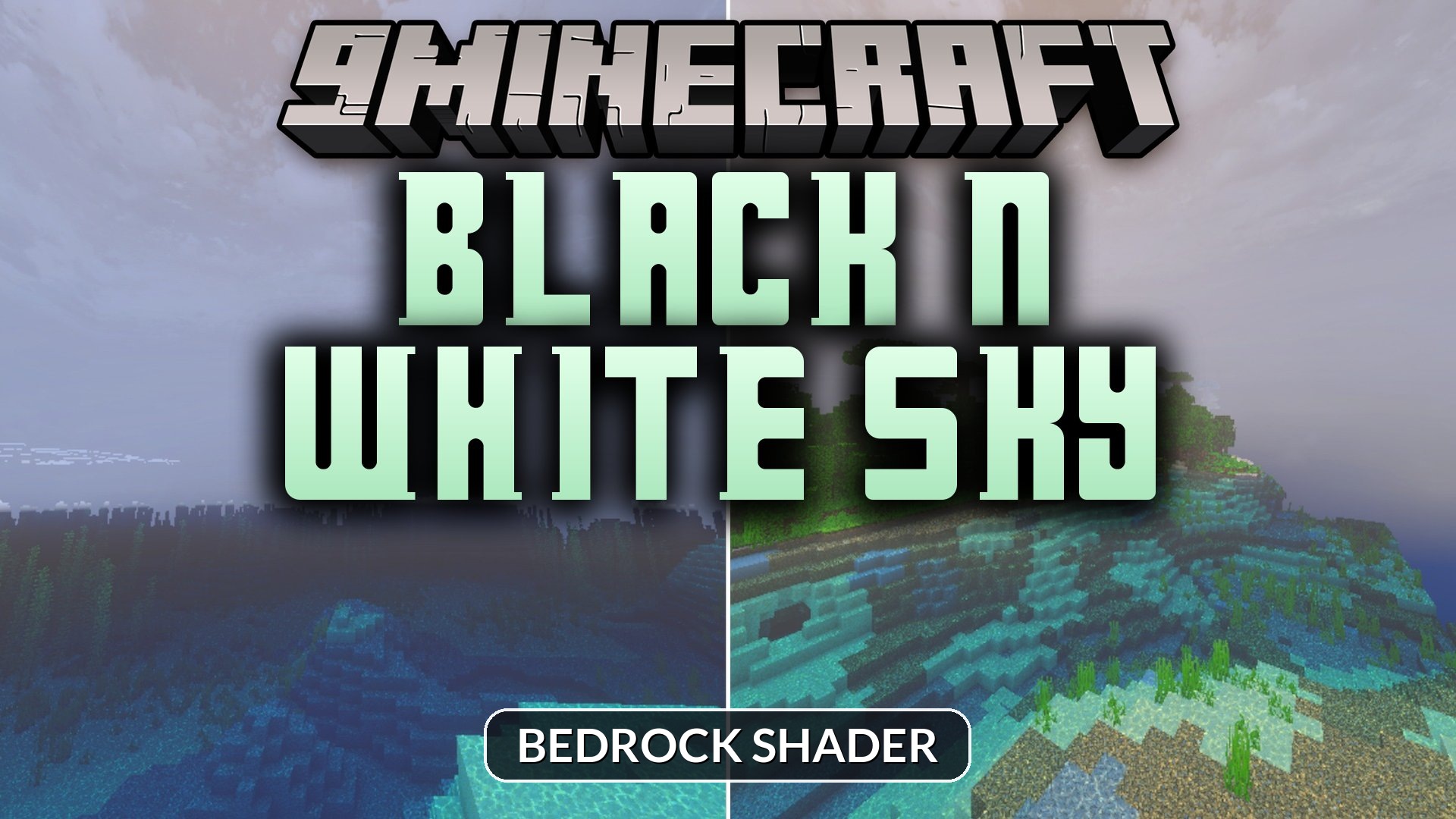 Black N White Sky Shader