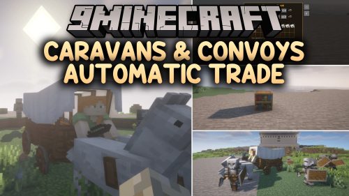 Caravans & Convoys Automatic Trade Mod (1.21.1, 1.20.1)