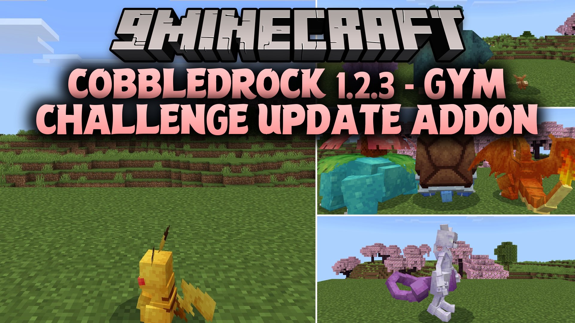 CobbleDrock 1.2.3 Gym Challenge Update Addon