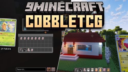 CobbleTCG Mod (1.21.1) - Collect Rare Trading Cards and Fill Custom Albums