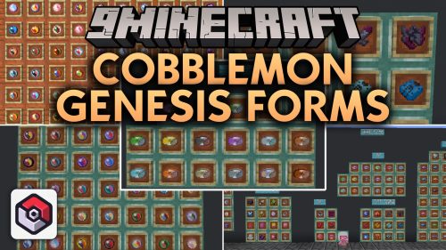 Cobblemon Genesis Forms Mod (1.21.1) - Unleash Mega Evolutions and Tera Forms