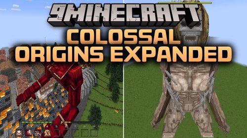 Colossal Origins Expanded Mod (1.21.1) - Transform Into Giant Titans