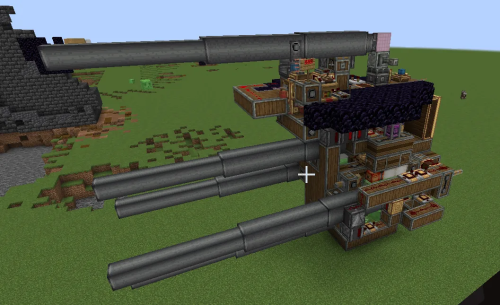 Conflict Resolver 9000 Schematic (1.21.x) - Powerful War Machine for Create Mod