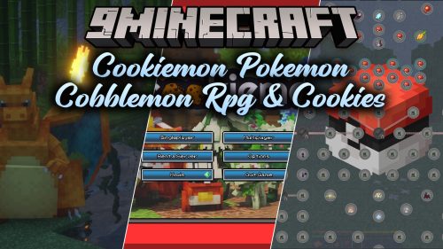 Cookiemon Pokemon Cobblemon RPG & Cookies Modpack (1.21.1) - Catch Monsters And Cast Spells