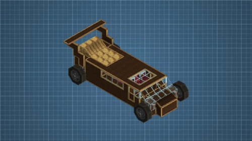 Cool Car Schematic (1.21.x) - Realistic Vehicle Design for Create Mod