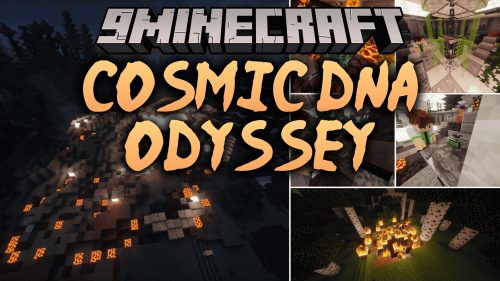 Cosmic DNA Odyssey Mod (1.20.1) - Salvage Alien Tech From Crashed Spaceships