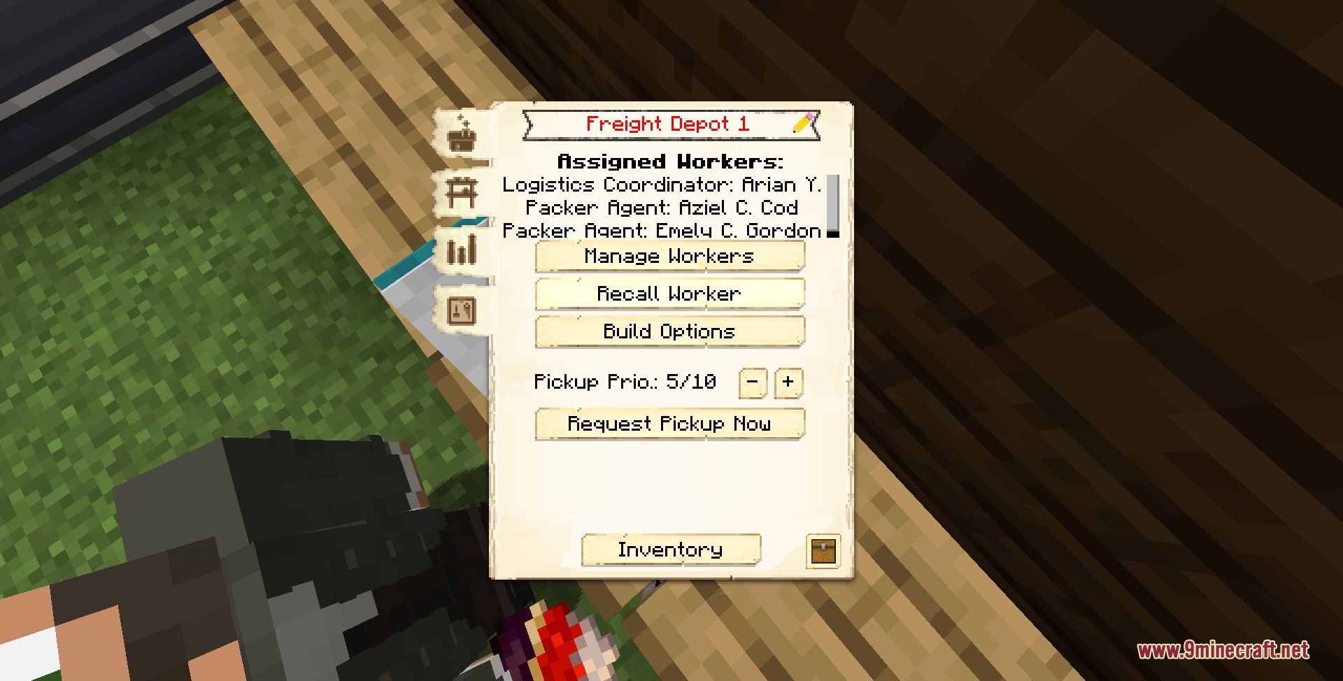 Create Colony Logistics Mod Screenshot 1 Create Colony Logistics Mod Screenshot 1