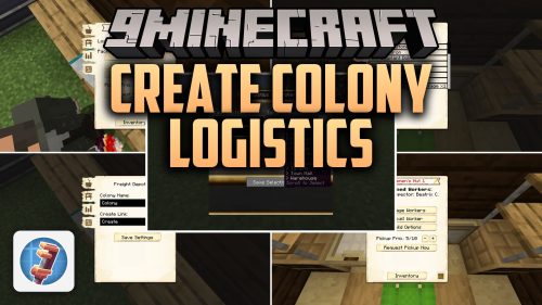 Create Colony Logistics Mod (1.21.1) - Supply Growing Towns with Automated