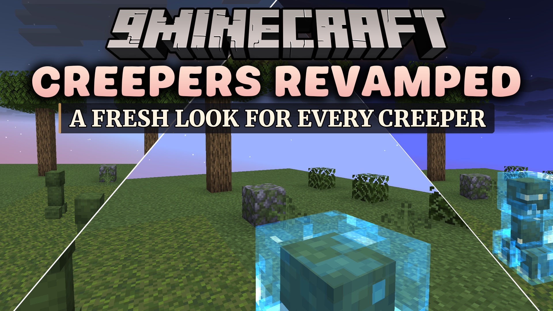 Creepers Revamped 9minecraft Resource Pack
