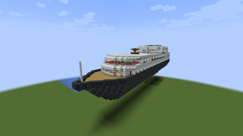 Cruise Ship with Submarine Schematic Thumbnail