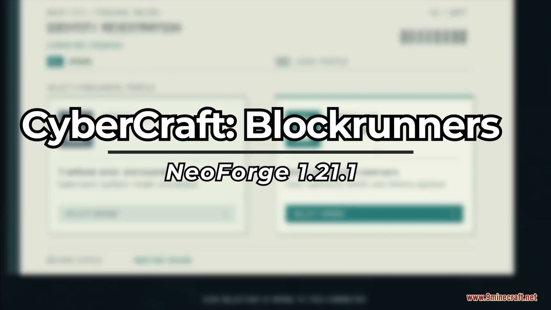 Cyber Craft Blockrunners Mod Screenshot 1 Cyber Craft Blockrunners Mod Screenshot 1