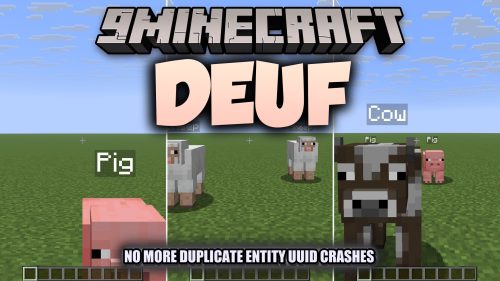 DEUF 9minecraft Mod (26.2) - Protect Your World Saves From Duplicate Mob IDs