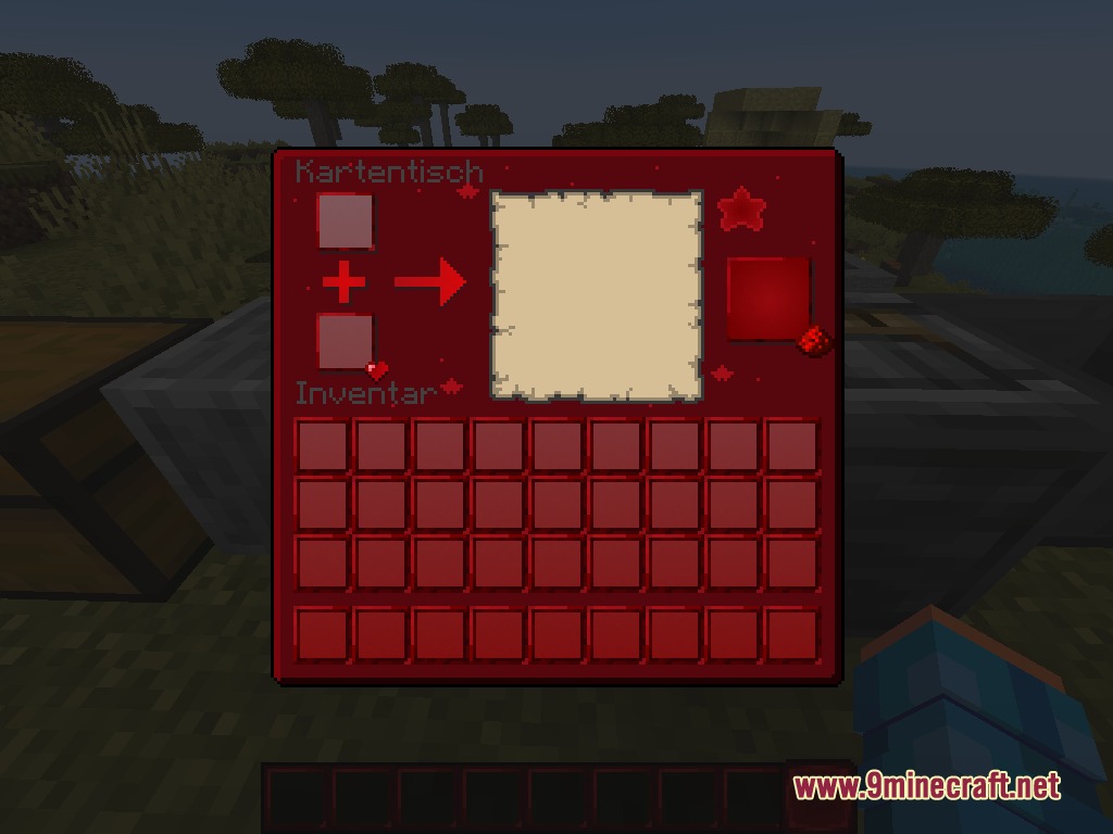 Dark Red GUI Resource Pack Screenshot 2 Dark Red GUI Resource Pack Screenshot 2