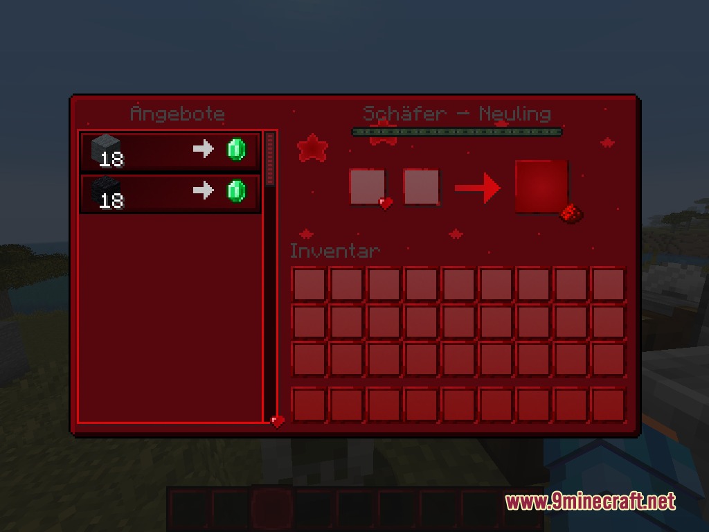 Dark Red GUI Resource Pack Screenshot 3 Dark Red GUI Resource Pack Screenshot 3
