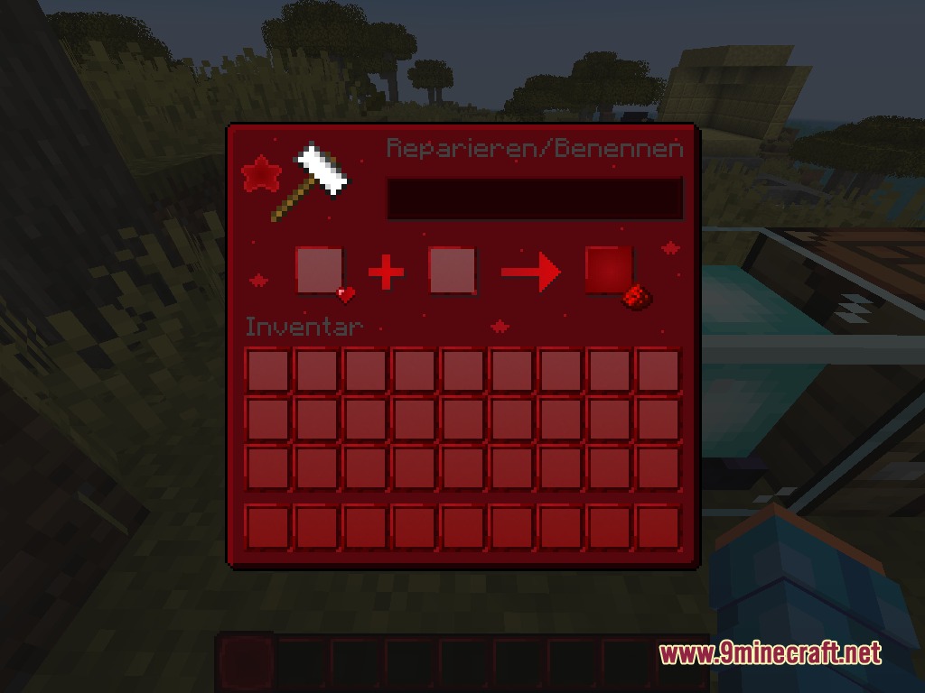 Dark Red GUI Resource Pack Screenshot 8 Dark Red GUI Resource Pack Screenshot 8