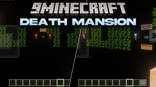 Death Mansion Map (26.x, 1.21) - Surviving a Relentless Monster