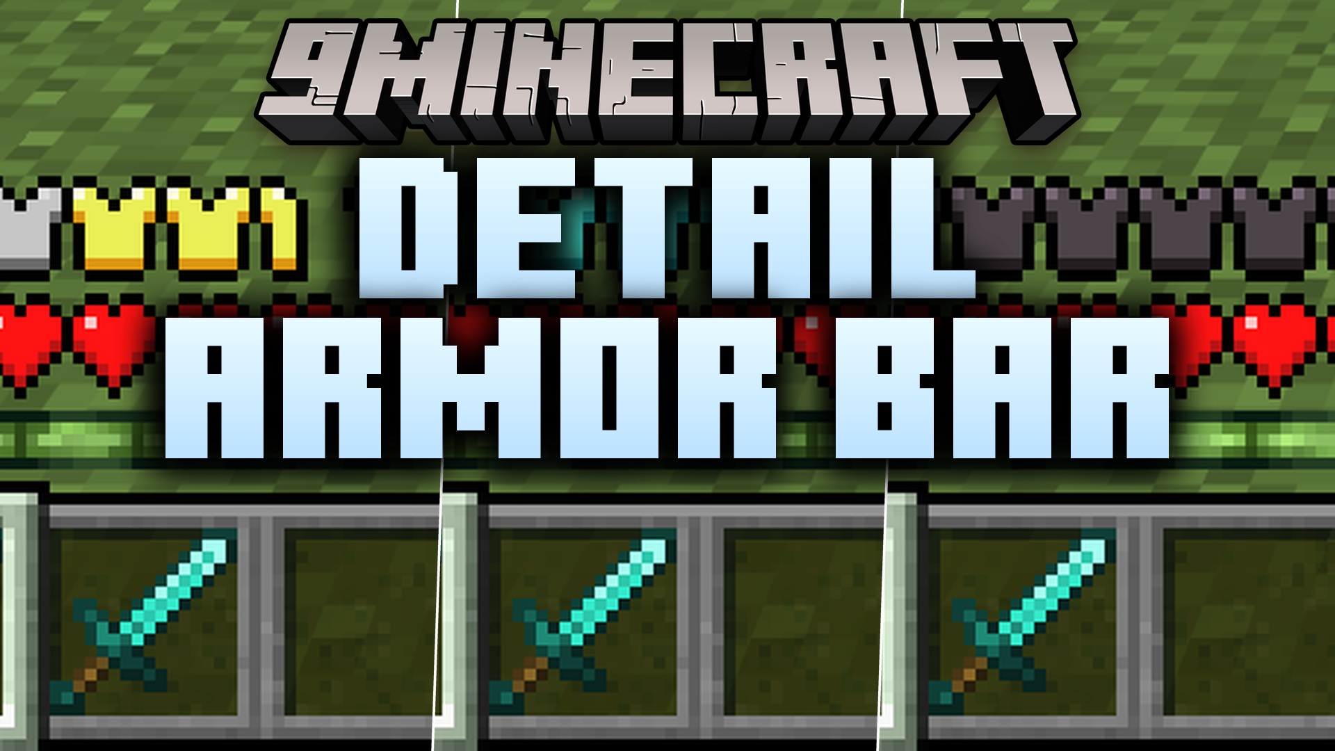 Detail Armor Bar 9minecraft Mod