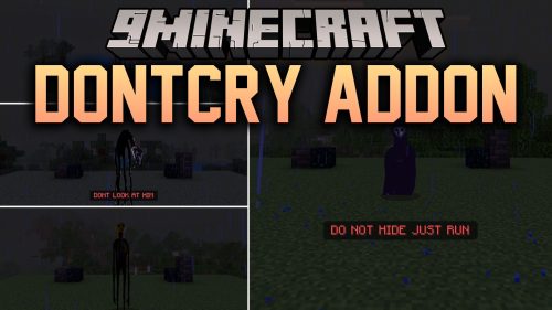 DontCry Addon (26.x) - Terrifying Stalker Monsters and Enemyte Gear for Bedrock