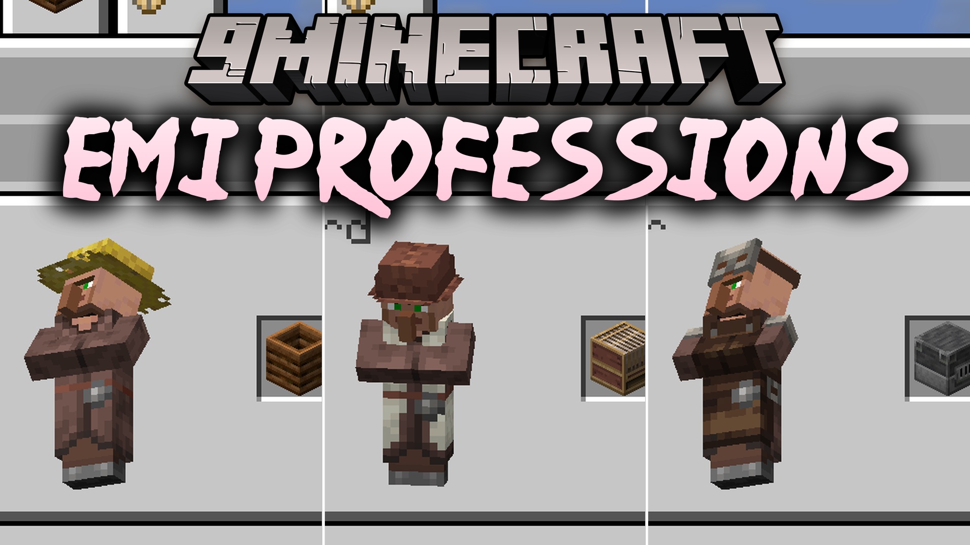 EMI Professions 9minecraft Mod