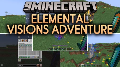 Elemental Visions Adventure Mod (1.21.1) - Unleash Elemental Sword Combos