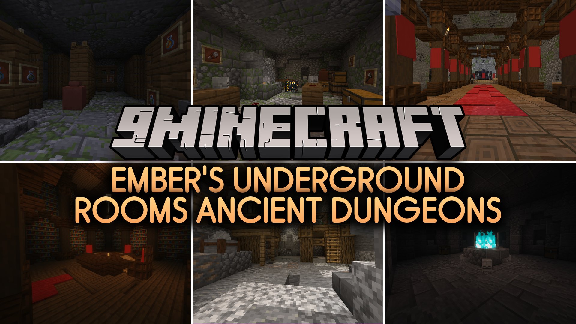 Ember's Underground Rooms Ancient Dungeons Mod