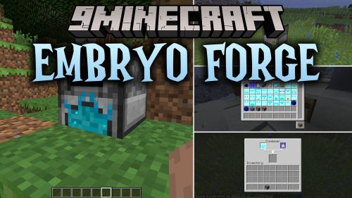 Embryo Forge Mod (1.8.9) - Craft Mob Spawn Eggs Directly in Survival