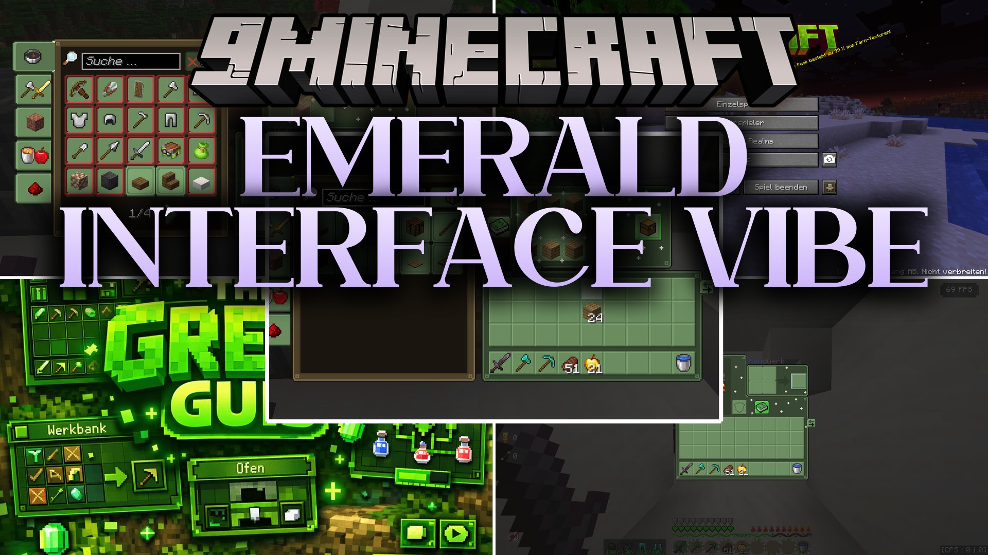 Emerald Interface Vibe Resource Pack