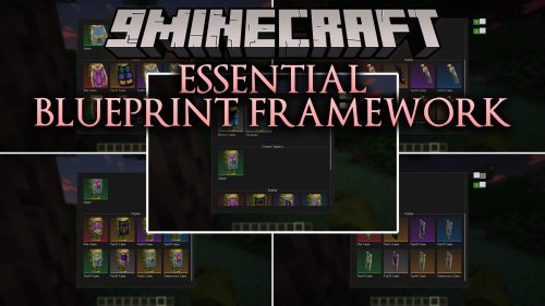 Essential Blueprint Framework Mod (1.21.1, 1.20.1) - Show Off Custom Capes