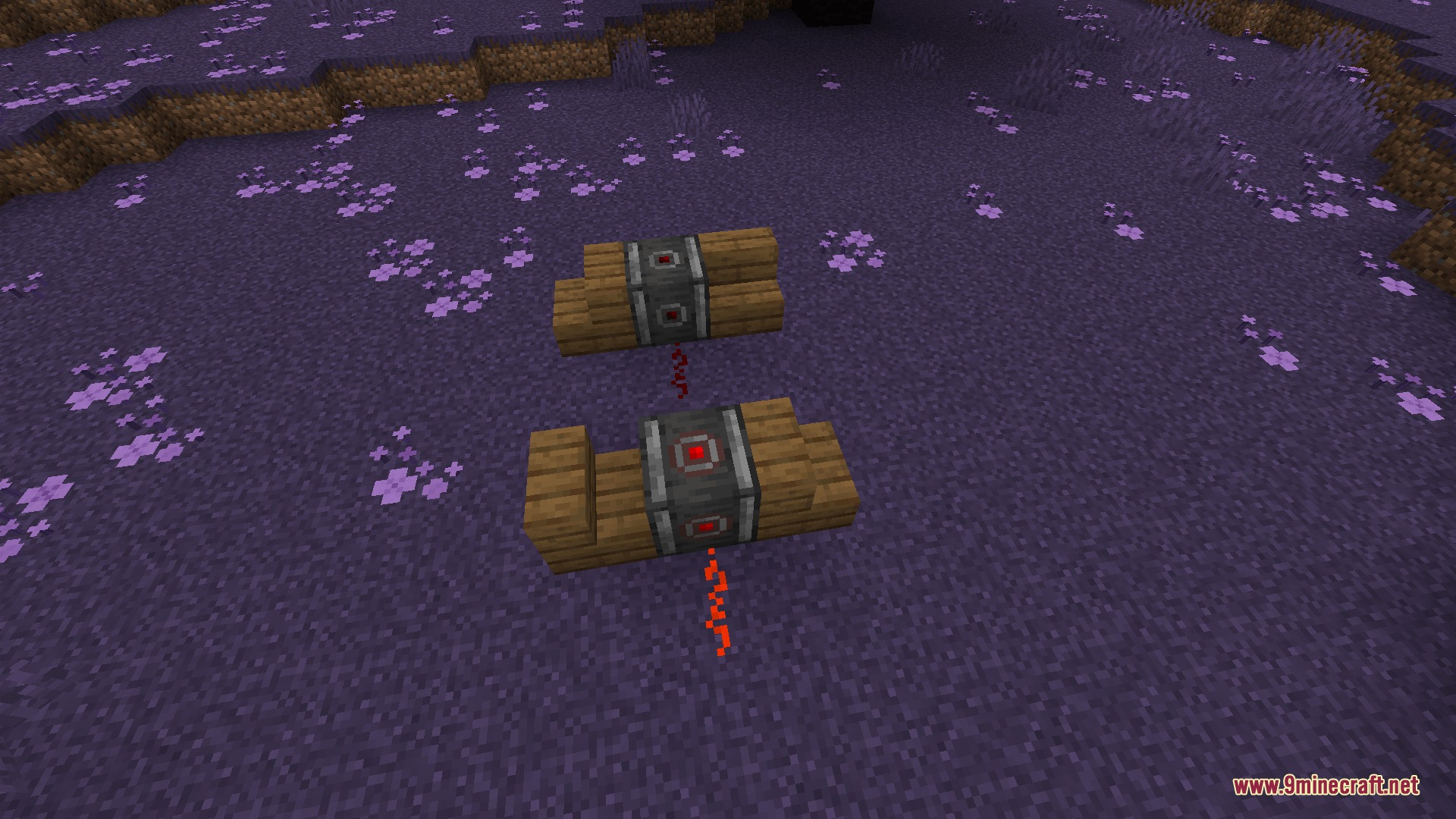 Evergreen Horizon Mod Screenshot 5 New redstone machines and wooden blocks from the Evergreen Horizon mod