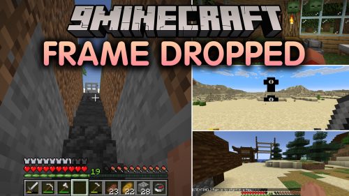 FRAME DROPPED Mod (1.20.1) - Survive Psychological Horror and Reality Glitches