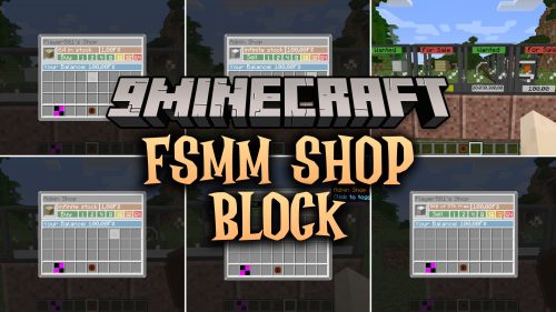 FSMM Shop Block Mod (26.1.2, 1.20.1) - Build Custom Vending Shops
