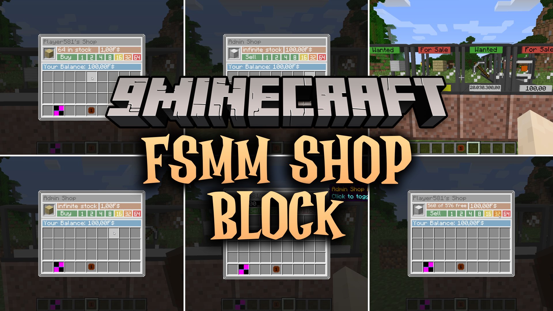 FSMM Shop Block Mod
