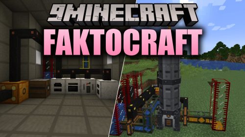 Faktocraft Mod (1.20.1) - Build Industrial Power Grids and Automated Quarries