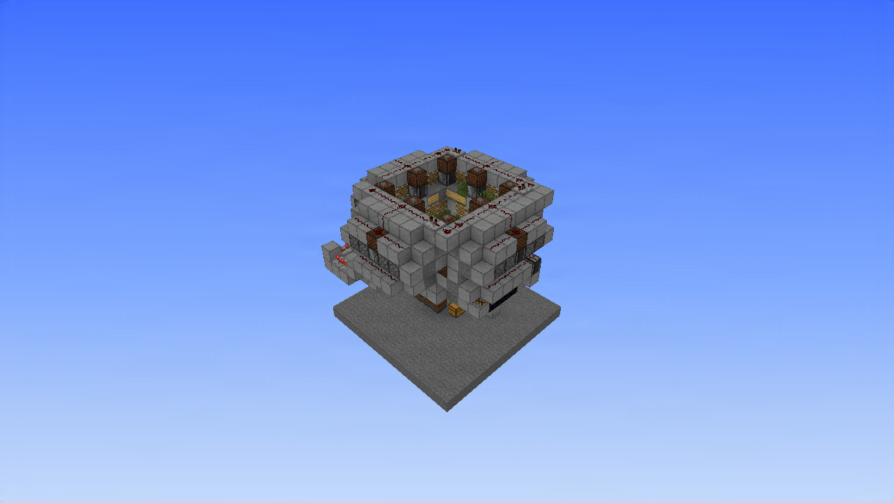 Fast Bone Meal Farm Fixed Now It Gives Bone Meal Credits Kreeperman1 Schematic Thumbnail