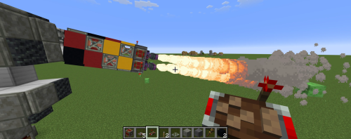 Flammethrower Schematic (1.21.x) - Functional Fire Breathing Machine for Create Mod