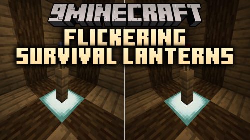 Flickering Survival Lanterns Mod (1.20.1) - Relight Your Lanterns