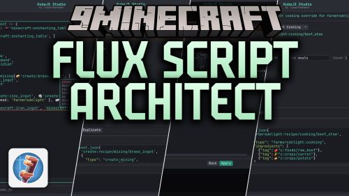 Flux Script Architect Mod (26.1.2, 1.20.1) - Edit Recipes and Loot Tables
