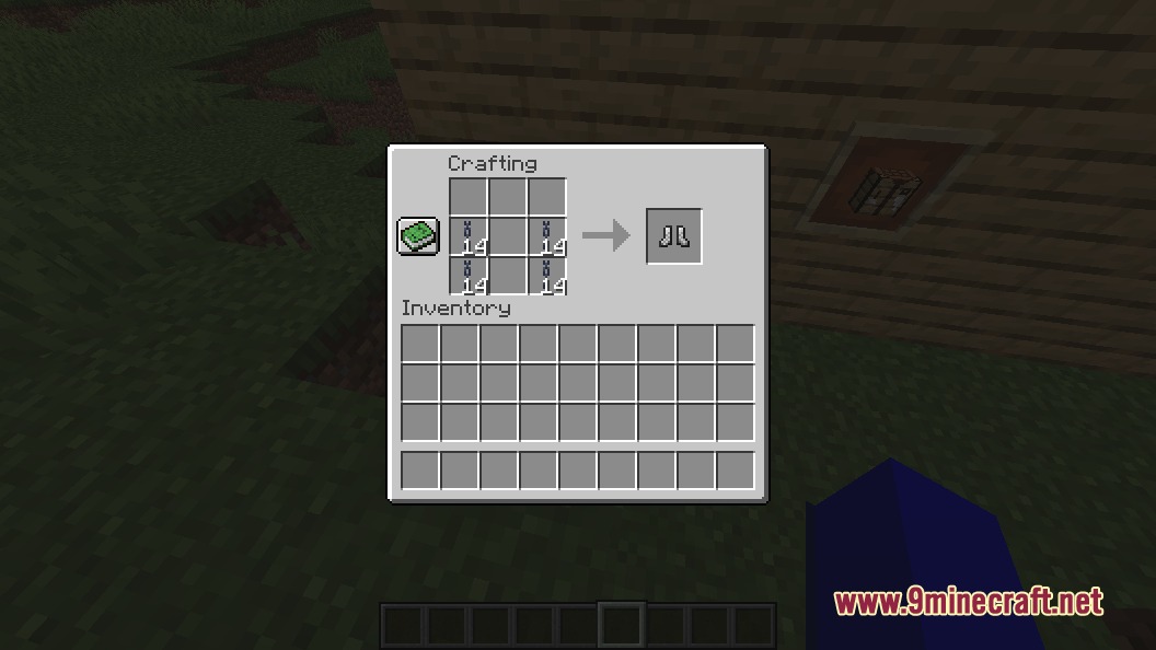 Forged Rarities Mod Screenshot 6 Forged Rarities mod allows players to craft chainmail boots using chain items
